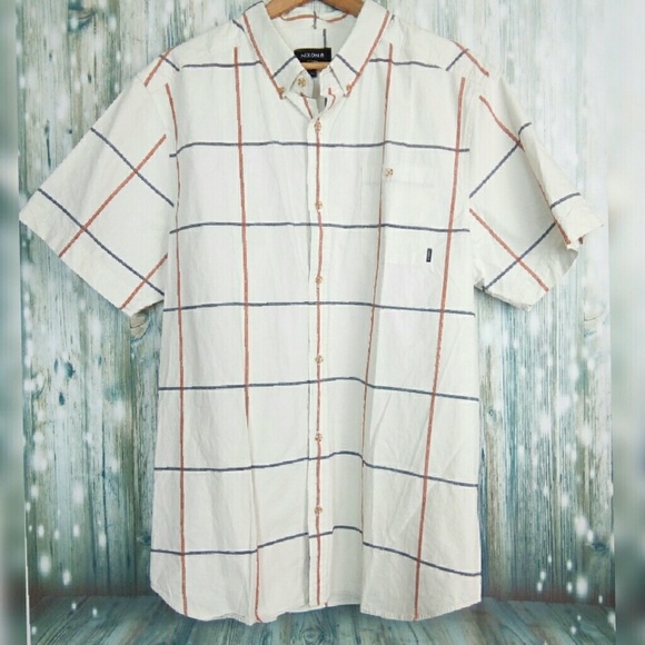 Nixon Other - Nixon window plaid button down shirt